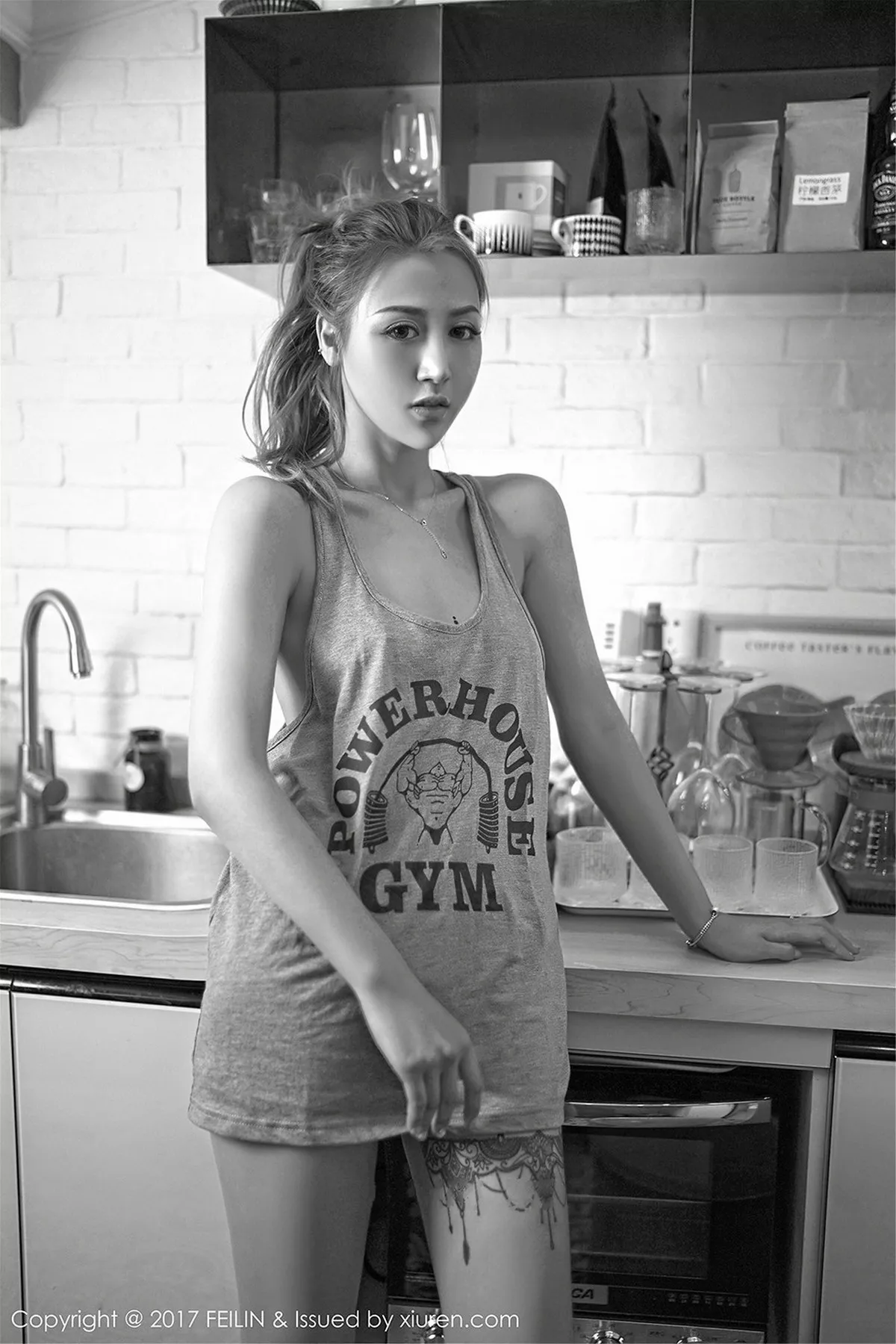 秀人集.com_[FeiLin嗲囡囡]Vol.099_嫩模晗大大Via居家私房大尺度全裸人体艺术诱惑写真40P