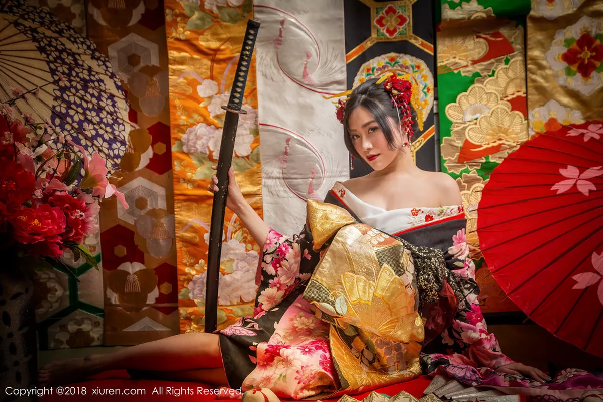 秀人集.com_[XiuRen秀人网]No.930_嫩模许诺Sabrina日本旅拍花魁造型性感和服系列写真36P