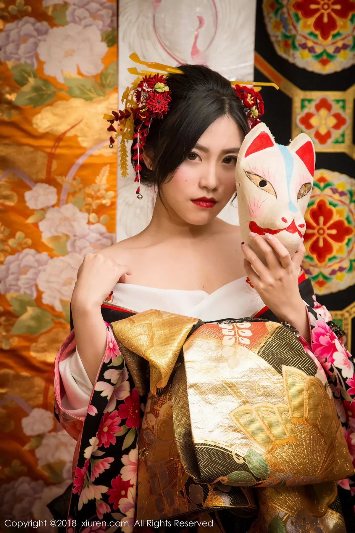 秀人集.com_[XiuRen秀人网]No.930_嫩模许诺Sabrina日本旅拍花魁造型性感和服系列写真36P