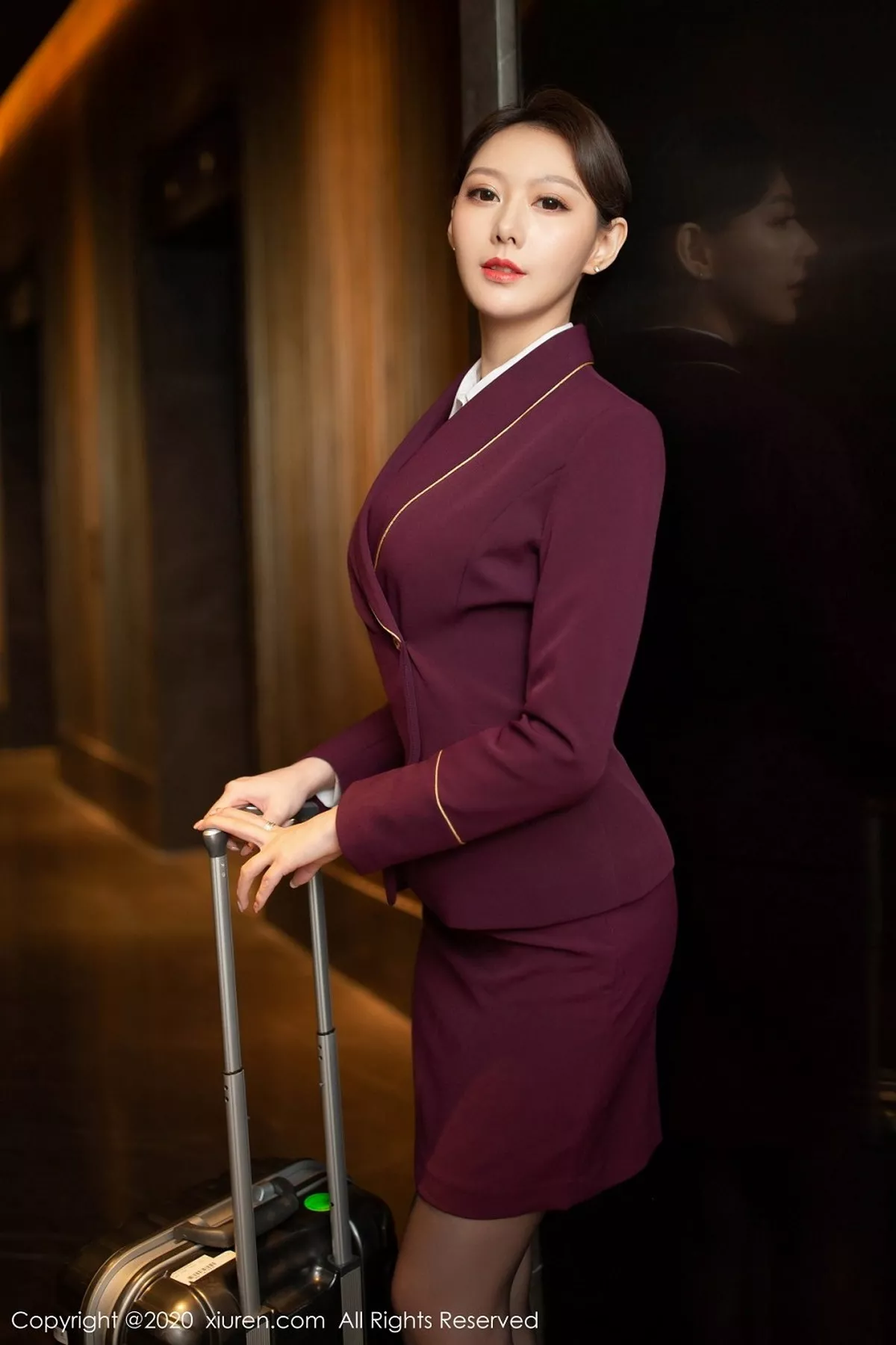 秀人集.com_[XiuRen秀人网]No.2238_女神艺轩职业空姐制服主题性感内衣配开档黑丝裤袜诱惑写真84P