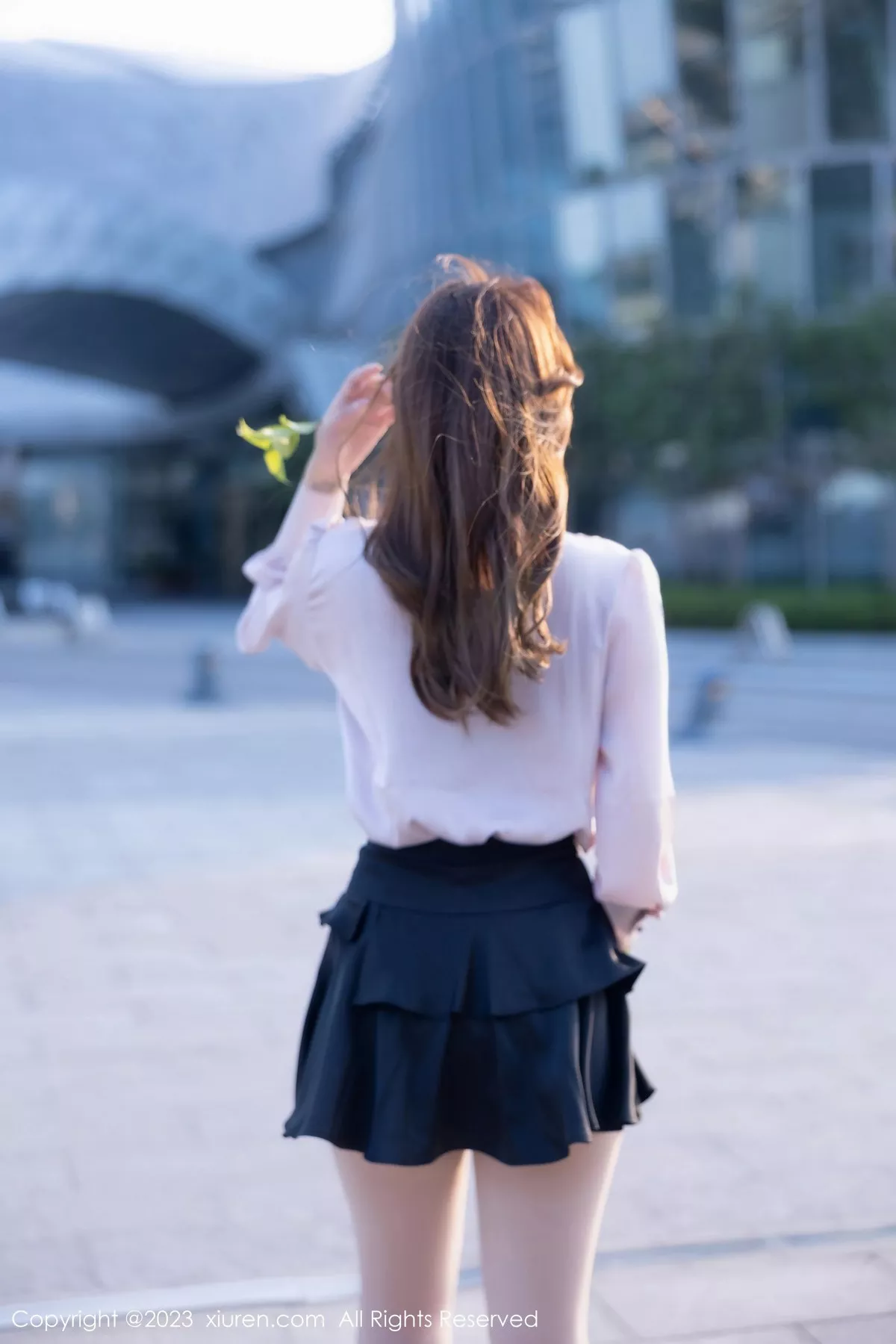 秀人集.com_[XiuRen秀人网]No.6721_模特江真真淡粉色T恤配黑短裙露性感黑色轻透内衣完美诱惑写真80P