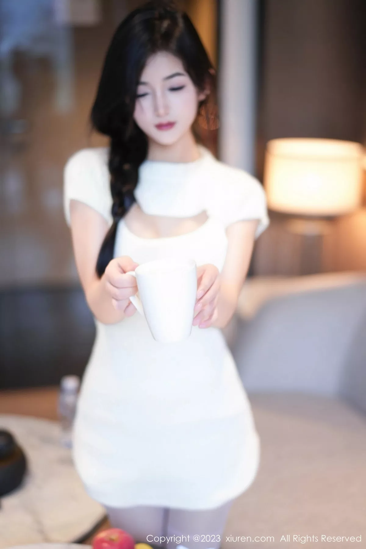 秀人集.com_[XiuRen秀人网]No.7541_模特谭小灵性感粉色轻透内衣配超薄白丝袜秀惹火身段诱惑写真93P