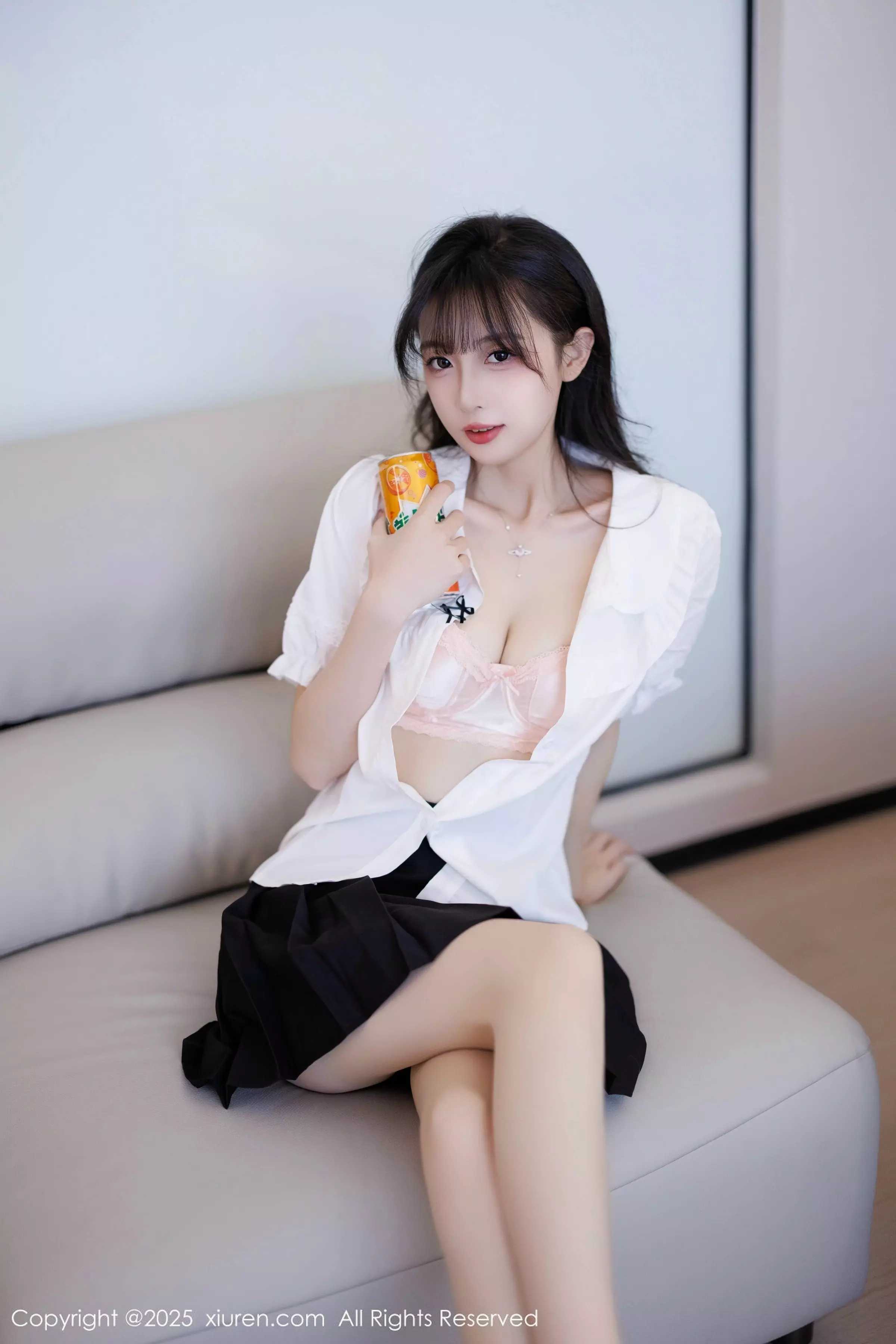 秀人集.com_[XiuRen秀人网]No.10067_模特樱桃小阑子性感白色上衣配黑短裙秀曼妙身姿迷人诱惑写真83P