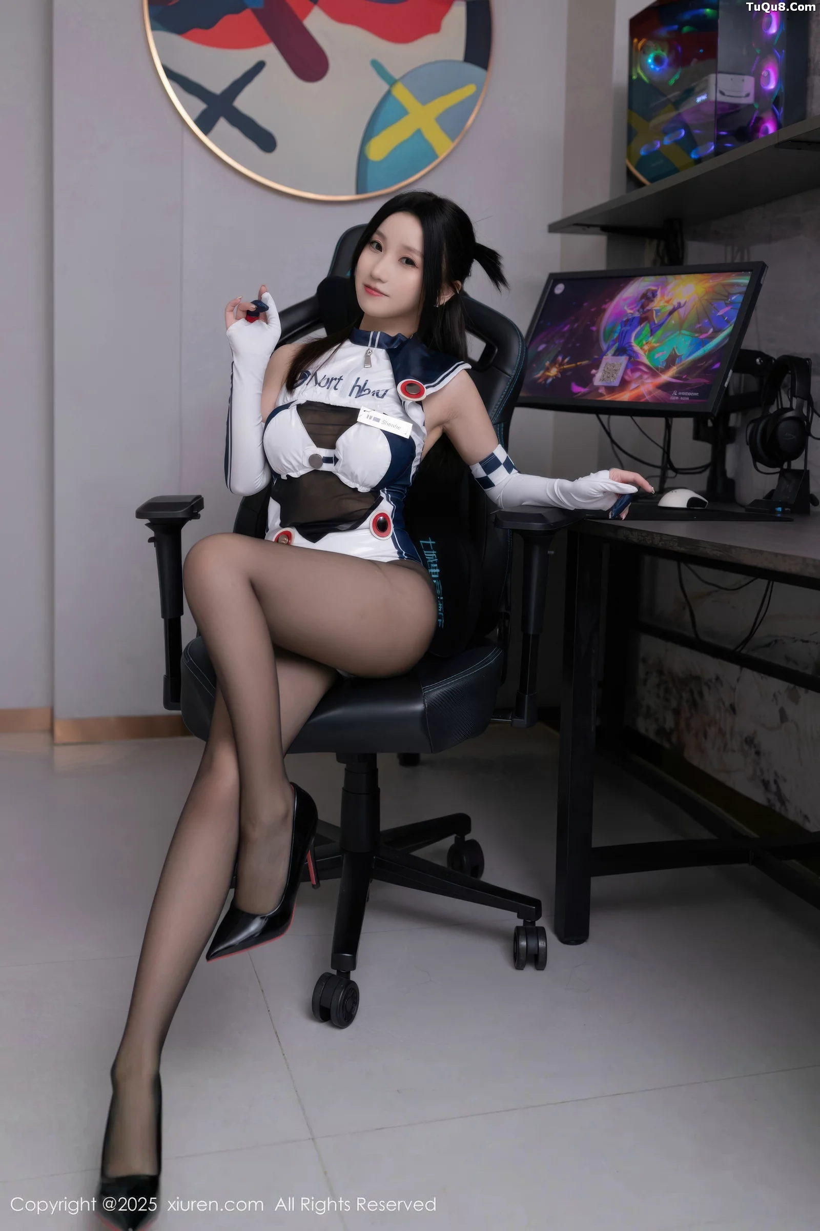 秀人集.com_[XiuRen秀人网]No.10723_模特杏子Yada性感Cos连体服饰配超薄黑丝秀曼妙身姿诱惑写真72P