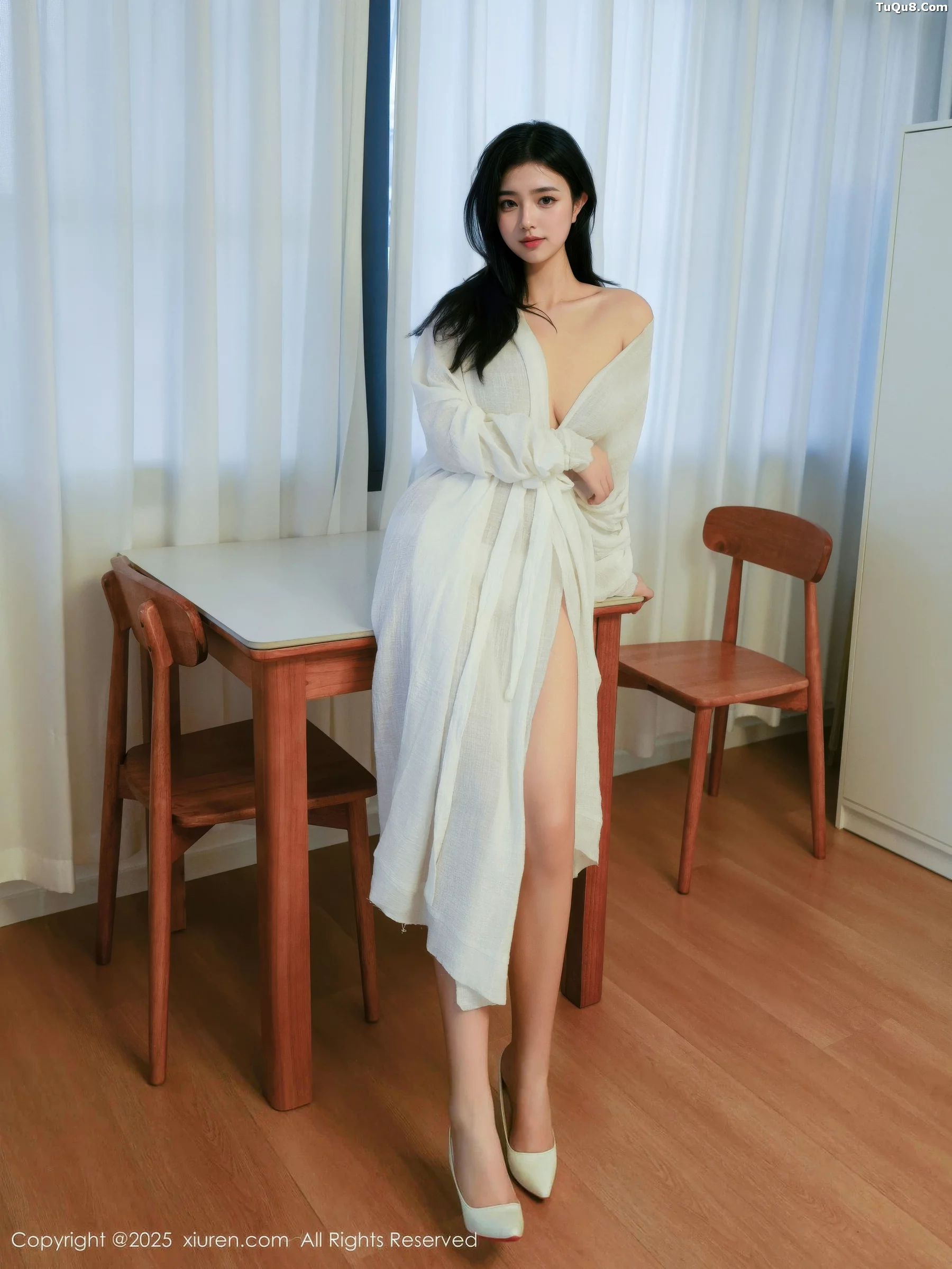 秀人集.com_[XiuRen秀人网]No.10920_模特林悦溪儿性感白色长浴袍配白色高跟秀修长美腿撩人诱惑写真53P