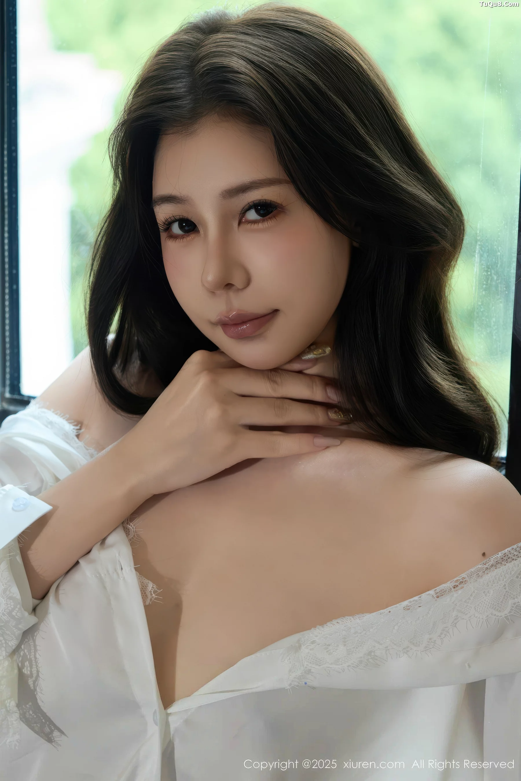 秀人集.com_[XiuRen秀人网]No.10931_模特尹甜甜sunny性感白衬衫露白色蕾丝内衣秀完美身材诱惑写真71P