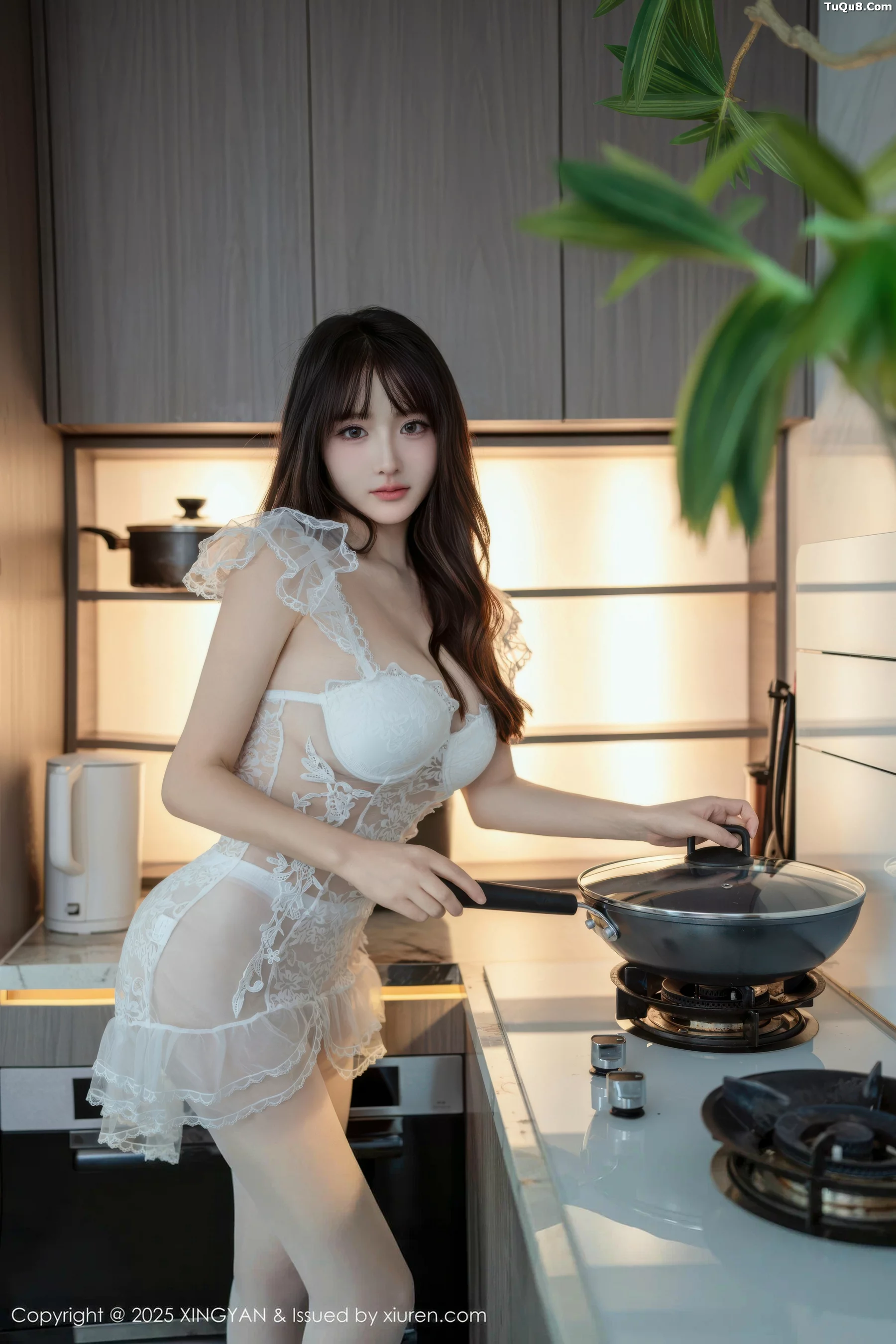 秀人集.com_[XINGYAN星颜社]VOL.420_模特沈南汐RuRu性感白色情趣内衣配超薄白丝秀凹凸身材写真67P