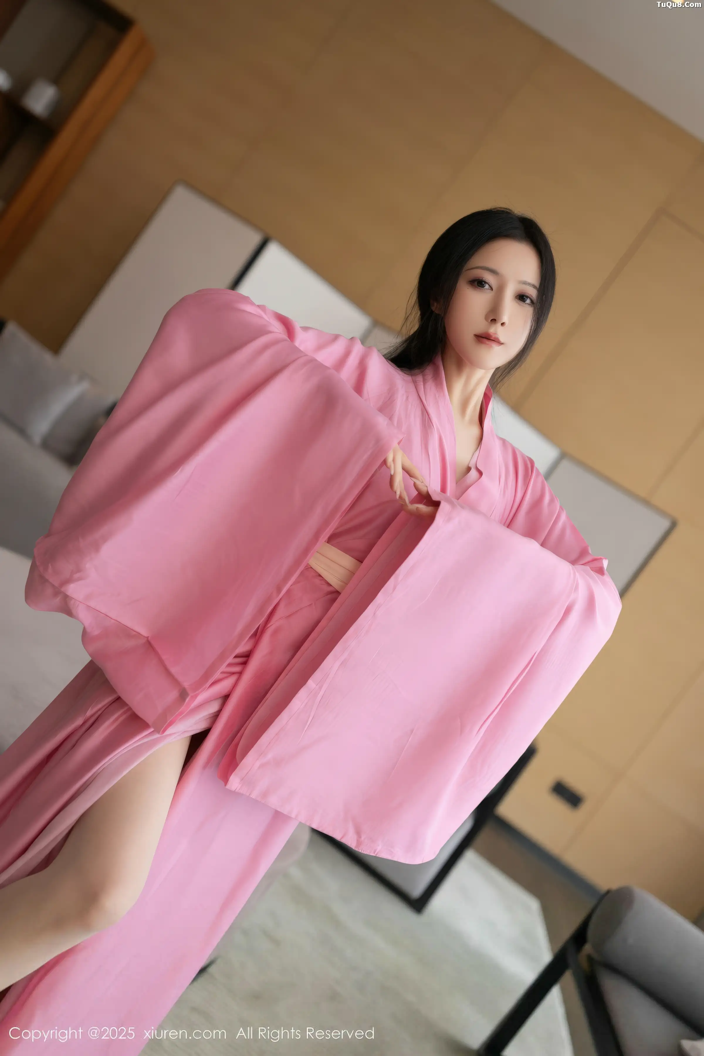 秀人集.com_[XiuRen秀人网]No.11049_模特鱼子酱Fish性感粉色月影纱配超薄肉丝秀曼妙身姿诱惑写真82P